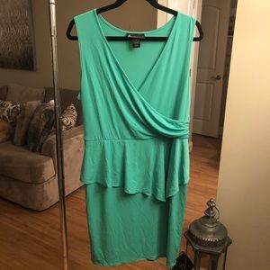 Peplum Lane Bryant plus dress